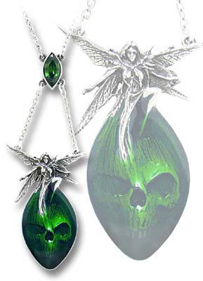 Absinthe Fairy Necklace #ALCHEMYGOTHIC-AFN