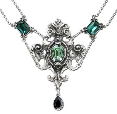 Queen of the Night Necklace by Alchemy Gothic #ALCHEMYGOTHIC-QOTNN