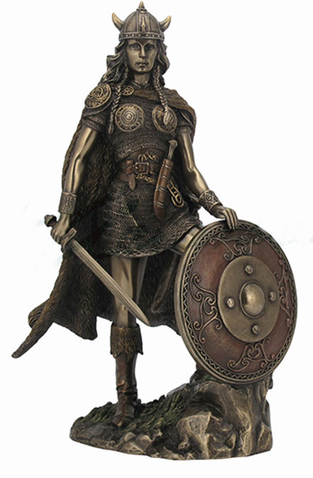- Female Viking Warrior With Sword And Shield #WU71104A4A