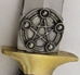 7" Elemental Pentacle Athame Ritual Knife with Sheath - AT-EPA