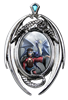 Anne Stokes Look To The East Cameo Pendant  Anne Stokes Look To The East Cameo Pendant 