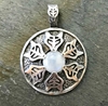 Avalon Blessings Pendant "Protect This Woman” Moonstone Pendant   