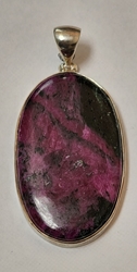 Beautiful Eudialyte Sterling Silver Pendant  Beautiful Eudialyte Sterling Silver Pendant 