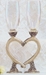 Celtic Smooth Heart Flutes Wedding Glasses - AT-SHF3