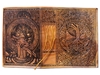 Celtic Tree of Life Leather Journal by Courtney Davis 