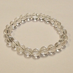Clear Quartz for Healing 8mm Beaded Crystal Stone Bracelet    Clear Quartz for Healing 8mm Beaded Crystal Stone Bracelet   