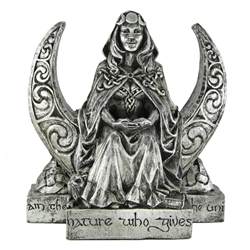 Dryad Designs Moon Goddess Statue, Large By Paul Borda  Dryad Designs Moon Goddess Statue, Large By Paul Borda 