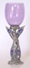 Fairy Flower Glass Pewter Wine Glass - AT-FFG0