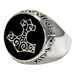 Large Silver Bronze Thors Hammer Ring  - TRI1335