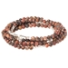 Leopard Stone Wrap Gemstone Bracelets/Necklace/Anklet - SCLJW