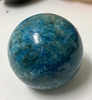 Lovely Blue Apatite Sphere 