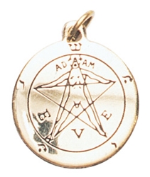 Pentacle of Eden Charm for Winning a Lovers Heart Pendant 
