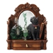 So Cool! Absinthe Black Cat Statue by Lisa Parker   - LPAB