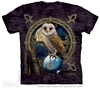 Owl T-Shirt | Spellkeeper by Nemesis Now Artist Lisa Parker  Owl T-Shirt, Spellkeeper by Nemesis Now Artist Lisa Parker, Owl with Pentacle Tee Shirt 