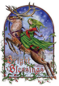 Bright Blessings RYB11 - Briar Mid Winter Card 