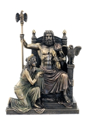 Zeus And Hera At The Throne Statue  