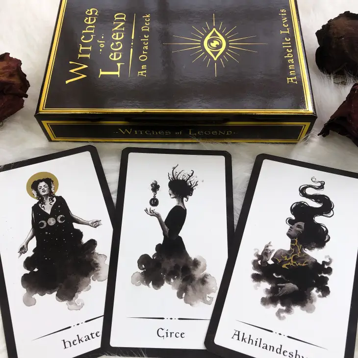 Witches of Legend Oracle Deck By Annabelle Lewis Witches of Legend Oracle Deck By Annabelle Lewis