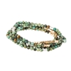 African Turquoise Wrap Gemstone Bracelets/Necklace/Anklet  African Turquoise Wrap Gemstone Bracelets/Necklace/Anklet, wrap bracelet, stack bracelet