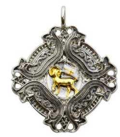 Agnus Dei for Spiritual Knowledge and Wisdom Pendant 