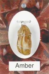 Amber Pendant Self healing and revitalization 