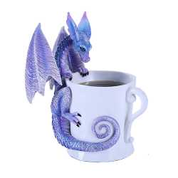 Amy Brown  Whatcha Drinkin Cup Dragon Figurine  Amy Brown  Whatcha Drinkin Cup Dragon Figurine, Amy Brown Dragon