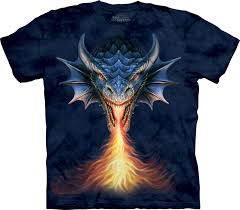 Anne Stokes Fire Breather Tee Shirt   Anne Stokes Fire Breather Tee Shirt  