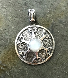 Avalon Blessings Pendant "Strength To This Woman” Moonstone Pendant 