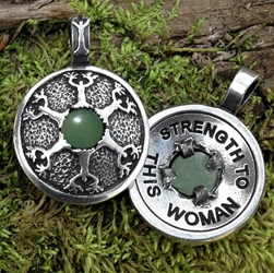 Avalon Blessings Pendant "Strength To This Woman” Pendant  