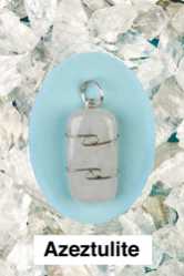 Azeztulite Wire Wrapped Pendant   Interdimensional access 