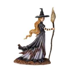BEWITCHING AUTUMN WITCH Statue by Amy Brown 