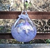 Beautiful  Olde English Witchball with Mother of Pearl Luster - Purple - WB-PURP