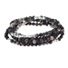Black Agate Wrap Gemstone Bracelets/Necklace/Anklet - SCGBAW