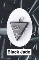 Black Jade Wire Wrapped Pendant   Protection, clearing negativity. Element:Earth. Chakras:All 