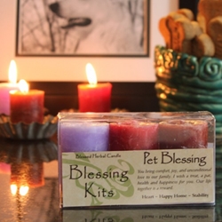 Blessed Herbal Candle Pet Blessing Blessing Kit 