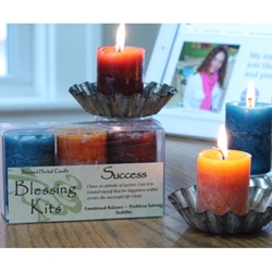 Blessed Herbal Candle Success Blessing Kit 