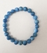 Blue Apatite Beaded Bracelet for Calming and Weight Loss - YIBA