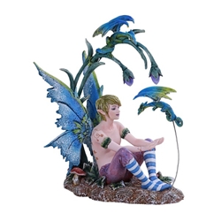 Boy and His Dragon Fairy Statue by Amy Brown   Boy and His Dragon Fairy Statue by Amy Brown  