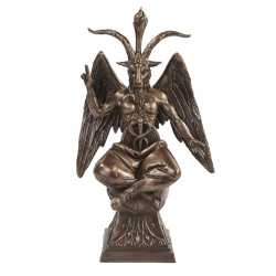 Bronze Baphomet Statue by Maxine Miller 