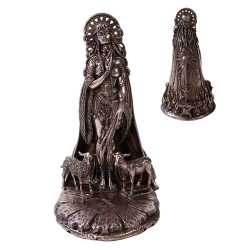 Bronze Celtic Mother Goddess Brigid Statue by Maxine Miller Bronze Celtic Mother Goddess Brigid Statue by Maxine Miller, Brigit Statue. Brighid Statue