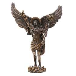 Bronze Finish Archangel Uriel Statue   