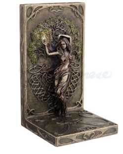 Bronze Finish Earth Life Magic Single Bookend by Selina Fenech  
