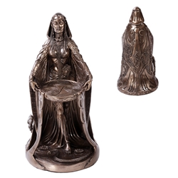 Bronze Goddess Danu Statue by Celtic Artist Maxine Miller  Bronze Goddess Danu Statue by Celtic Artist Maxine Miller 