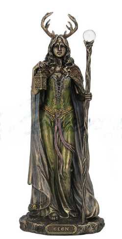 Celtic Elen of the Ways Greenwoman Statue Celtic Elen of the Ways Greenwoman Statue, Green Woman, Green Woman Statue, Greenwoman