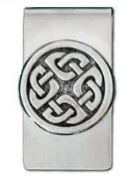Celtic Knotwork Money Clip 