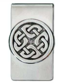 Celtic Knotwork Money Clip 
