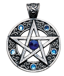 Celtic Pentagram for Willpower and Success Pendant 