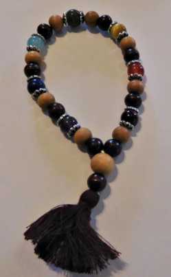 Chakra Bead Gemstone Wrist Mala Meditation Bracelet 