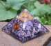 Charoite Orgonite Copper Spiral Pyramid  - CPO