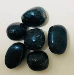 Covellite, tumbled and polished, large 
