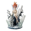 Crystal Fairy with Wolf Statue by Melanie Dillon Crystal Fairy with Wolf Statue by Melanie Dillon